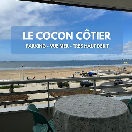 ポミシェCocon Cotier - Vue Sur Mer - Parking - Proche De La Thalasso - Terrasseアパートメント エクステリア 写真